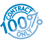 contract only icon-contract only seal